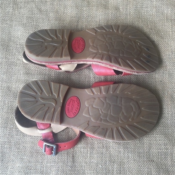 kork ease Comfy flat sandals k17705 cbha14 soft cute Beach Leather Cruise - Picture 4 of 10